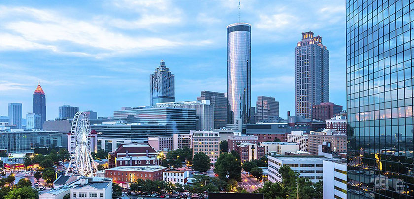 Atlanta city skyline